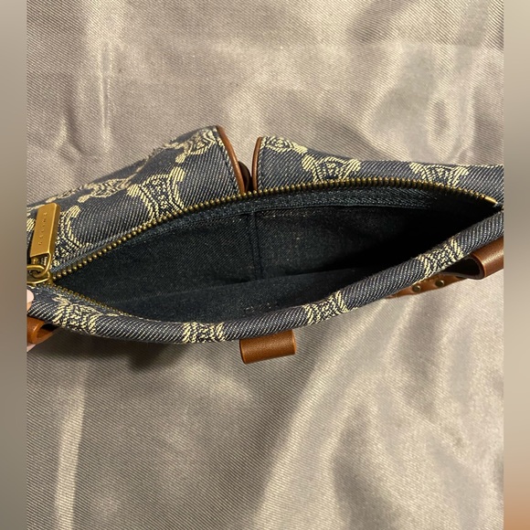 Vintage Celine Macadam Denim Waist Bag - Picture 7 of 16